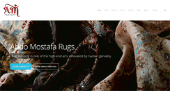 Desktop Screenshot of abdomostafarugs.com